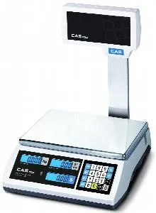 Весы торговые Cas ER-JR-15CBU (15кг,5г) электронные – купить в Санкт-Петербурге по цене завода