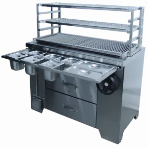 Мангал угольный Grill Master УММ/2 (Robata L1200) 11314 многофункциональный – купить в Санкт-Петербурге по цене завода