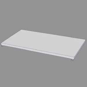 Полка сплошная для шкафа ШЗК-150/6 ТТМ ПШЗК-150/6 – купить по цене завода