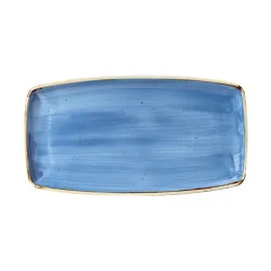Купить блюдо сервировочное 35х18,5см, без борта, stonecast, цвет cornflower blue scfsop141 – цена от завода, доставка до двери | RuOborudovanie.ru