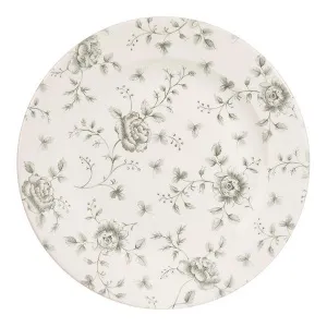Тарелка мелкая 27,6СМ Vintage Prints, цвет Grey Rose Chintz Rcgvp581 – купить в Санкт-Петербурге по цене завода