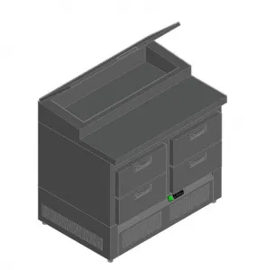 Стол для пиццы Hicold Pze1-22Gn (1/3) – купить в Санкт-Петербурге по цене завода