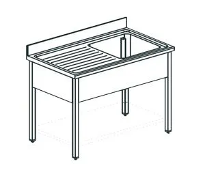 Ванна моечная Apach Chef Line Ls116-54Lw – купить по цене завода