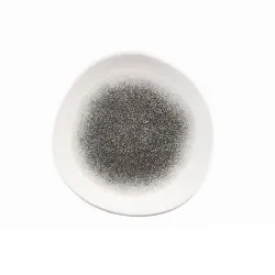 Тарелка мелкая "ВОЛНА" 21СМ, без борта, цвет Raku Quartz Black, Studio Prints Rkbqog81 – купить в RuOborudovanie.ru с доставкой до двери Купить тарелка мелкая "волна" 21см, без борта, цвет raku quartz black, studio prints rkbqog81 – цена от завода, доставка до двери | RuOborudovanie.ru