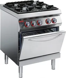 Плита газовая Angelo Po 1G1FA0E напольная c 4 конфорками и духовым шкафом – купить в RuOborudovanie.ru с доставкой до двери Купить плита газовая angelo po 1g1fa0e напольная c 4 конфорками и духовым шкафом – цена от завода, доставка до двери | RuOborudovanie.ru