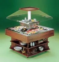 Купить стол шведский охлаждаемый tecfrigo oasi 4m fish темн.орех – цена от завода, доставка до двери | RuOborudovanie.ru