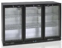 Купить шкаф холодильный со стеклом tefcold ba30h барный черный – цена от завода, доставка до двери | RuOborudovanie.ru