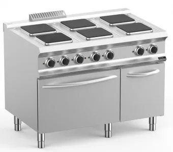 Плита электрическая 6 конфорочная 700 серии Apach Chef Line Glre117Fep – купить по цене завода