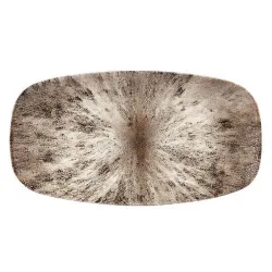 Купить блюдо прямоугольное chefs 35,5х18,9см, без борта, цвет stone zircon brown, studio prints stzbxo141 – цена от завода, доставка до двери | RuOborudovanie.ru