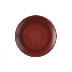 Тарелка мелкая 21,7СМ, без борта, Stonecast Patina, цвет Rust Red Pareevp81 – купить в RuOborudovanie.ru с доставкой до двери Купить тарелка мелкая 21,7см, без борта, stonecast patina, цвет rust red pareevp81 – цена от завода, доставка до двери | RuOborudovanie.ru