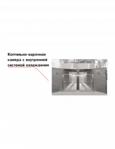 Коптильно-варочная камера с внутренней системой охлаждения – купить в Санкт-Петербурге по цене завода