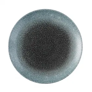 Тарелка мелкая 28,8СМ, без борта, цвет Raku Duo Topaz-Quartz, Studio Prints Rdtqev111 – купить по цене завода