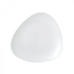 Тарелка мелкая треугольная 22,9СМ, без борта, Vellum, цвет White полуматовый Whvmtr91 – купить в RuOborudovanie.ru с доставкой до двери Купить тарелка мелкая треугольная 22,9см, без борта, vellum, цвет white полуматовый whvmtr91 – цена от завода, доставка до двери | RuOborudovanie.ru