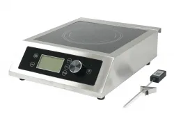 Купить плита индукционная kocateq zlic3500nwprobe настольная с 1 зон.нагр. и беспровод.термощупом в Санкт-Петербурге – цена завода, доставка до двери | RuOborudovanie.ru