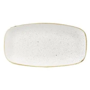 Блюдо прямоугольное Chefs 35,5Х18,9СМ, без борта, Stonecast, цвет Barley White Swhsxo141 – купить по цене завода