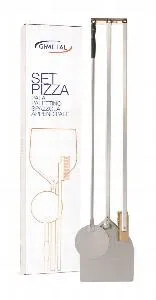 Лопата для пиццы Gimetal Set2 (набор) + лопата поворотная и щетка на держателе – купить в Санкт-Петербурге по цене завода