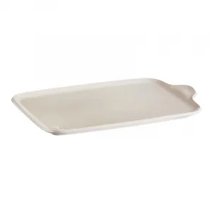 Блюдо сервировочное 32Х21СМ H1,5См, с ручкой, керамика, серия Platters, цвет Cork 500588 – купить по цене завода