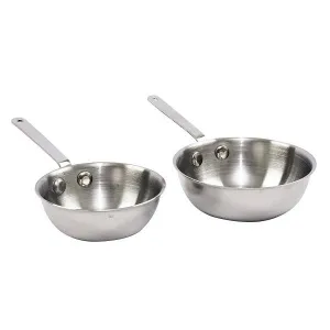 Кокотница 0,095Л, D8,5См H2,5См, нерж.сталь Wok08 – купить в Санкт-Петербурге по цене завода