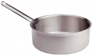 Сотейник низкий нержавеющая сталь без крышки 24Х10 4,5Л Pentole Agnelli 3107E24 – купить в Санкт-Петербурге по цене завода