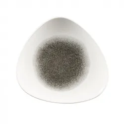 Купить тарелка мелкая треугольная 22,9см, без борта, цвет raku quartz black, studio prints rkbqtr91 – цена от завода, доставка до двери | RuOborudovanie.ru
