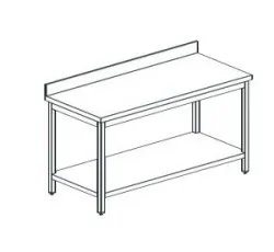Купить стол производственный apach chef line lwt822shu – цена от завода, доставка до двери | RuOborudovanie.ru