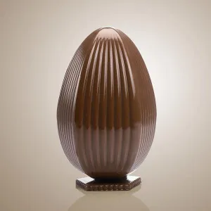 Форма для шок. 3D "ЯЙЦО фигурное с подставкой" D120Мм H185Мм, 2 ячейки, 300ГР, пластик 20U3D03 – купить по цене завода