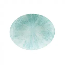 Блюдо овальное 31,7Х25,5СМ, без борта, цвет Stone Aquamarine, Studio Prints Stamop121 – купить в RuOborudovanie.ru с доставкой до двери Купить блюдо овальное 31,7х25,5см, без борта, цвет stone aquamarine, studio prints stamop121 – цена от завода, доставка до двери | RuOborudovanie.ru