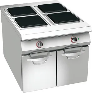 Плита электрическая с 4 конфорками Omega Angelo Po 08WPE4V на нейтр.стенде – купить по цене завода