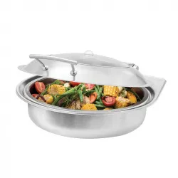 Мармит-чафиндиш Rosseto Sm289 нерж.сталь без базы круглый Multi-Chef D42хH17см настольн. – купить в Санкт-Петербурге с доставкой Купить мармит-чафиндиш rosseto sm289 нерж.сталь без базы круглый multi-chef d42хh17см настольн. в Санкт-Петербурге – цена завода, доставка до двери | RuOborudovanie.ru