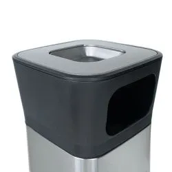 Купить урна уличная квадратная, пепельница, jah-3222, 25л в Санкт-Петербурге – цена завода, доставка до двери | RuOborudovanie.ru