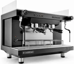 Купить кофемашина - автомат sanremo zoe tall sed 2 высокие группы черная (бойлер 10 л) – цена от завода, доставка до двери | RuOborudovanie.ru