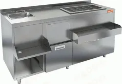 Барная станция Hicold НБМКС-15/5БПК с бортом – купить в RuOborudovanie.ru с доставкой до двери Купить барная станция hicold нбмкс-15/5бпк с бортом – цена от завода, доставка до двери | RuOborudovanie.ru