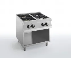 Купить плита газовая 4 конфорочная 700 серии apach chef line slrrg87cs – цена от завода, доставка до двери | RuOborudovanie.ru