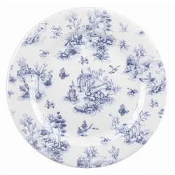 Тарелка мелкая 27,6СМ Vintage Prints, цвет Prague Toile Topvp581 – купить в RuOborudovanie.ru с доставкой до двери Купить тарелка мелкая 27,6см vintage prints, цвет prague toile topvp581 – цена от завода, доставка до двери | RuOborudovanie.ru
