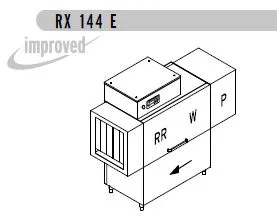 Машина посудомоечная Dihr Rx 144 E Sx+Dde+Hr10+Dr64/Деление 2 части – купить в Санкт-Петербурге по цене завода