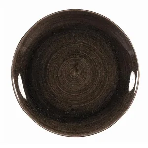 Тарелка мелкая 28,8СМ, без борта, Stonecast Patina, цвет Iron Black Paibev111 – купить по цене завода