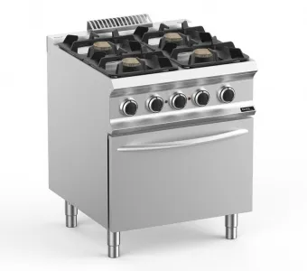 Плита газовая 4 конфорочная 700 серии Apach Chef Line Glrrg77Fevp – купить по цене завода