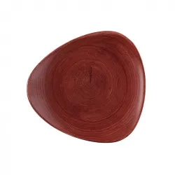 Тарелка мелкая треугольная 22,9СМ, без борта, Stonecast Patina, цвет Rust Red Paretr91 – купить в RuOborudovanie.ru с доставкой до двери Купить тарелка мелкая треугольная 22,9см, без борта, stonecast patina, цвет rust red paretr91 – цена от завода, доставка до двери | RuOborudovanie.ru