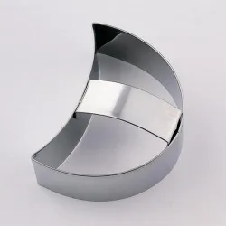 Резак с ручкой "ПОЛУМЕСЯЦ" D10См H2См, нерж.сталь Cut15Lm1 – купить в RuOborudovanie.ru с доставкой до двери Купить резак с ручкой "полумесяц" d10см h2см, нерж.сталь cut15lm1 – цена от завода, доставка до двери | RuOborudovanie.ru
