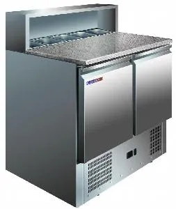 Стол холодильный Cooleq PS900 гранит для пиццы на 257л (+2...+8) 2дв. – купить в Санкт-Петербурге по цене завода