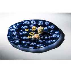 Блюдо презентационное стеклянное "ИНДИГО" D30См, цвет синий, Indigo Xglas-0301 – купить в RuOborudovanie.ru с доставкой до двери Купить блюдо презентационное стеклянное "индиго" d30см, цвет синий, indigo xglas-0301 – цена от завода, доставка до двери | RuOborudovanie.ru