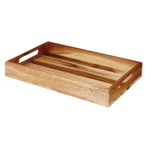 Поднос деревянный "ЯЩИК" 38Х24СМ H4,8См Buffetscape Wood Zcawlwcr1 – купить по цене завода