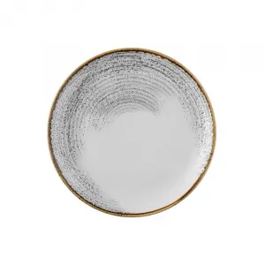 Тарелка мелкая 28,8СМ, без борта, цвет Jasper Grey, Studio Prints Homespun Accents Hajgev111 – купить по цене завода
