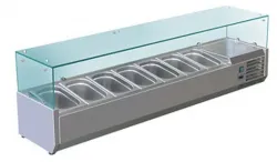 Витрина холодильная для ингредиентов 7хGN1/4 -150 мм Koreco VRX1500330(335I) – купить в Санкт-Петербурге с доставкой Купить витрина холодильная для ингредиентов 7хgn1/4 -150 мм koreco vrx1500330(335i) в Санкт-Петербурге – цена завода, доставка до двери | RuOborudovanie.ru