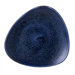 Тарелка мелкая треугольная 22,9СМ, без борта, Stonecast Plume, цвет Ultramarine Plultr91 – купить в RuOborudovanie.ru с доставкой до двери Купить тарелка мелкая треугольная 22,9см, без борта, stonecast plume, цвет ultramarine plultr91 – цена от завода, доставка до двери | RuOborudovanie.ru