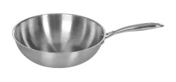 Купить сковорода вок luxstahl 300/90 из нержавеющей стали [c241341] в Санкт-Петербурге – цена завода, доставка до двери | RuOborudovanie.ru