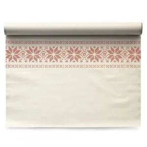 Салфетка сервировочная 48Х32СМ, хлопок, 6шт. В рулоне, серия My Drap, цвет Recycled Cotton Christmas – купить в Санкт-Петербурге по цене завода