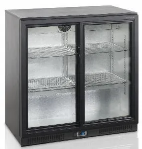 Шкаф холодильный со стеклом Tefcold Ba25S барный черный – купить по цене завода