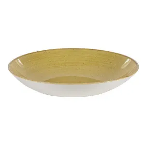 Тарелка глубокая 31СМ 2,4Л, без борта, Stonecast, цвет Mustard Seed Yellow Smssplc21 – купить по цене завода