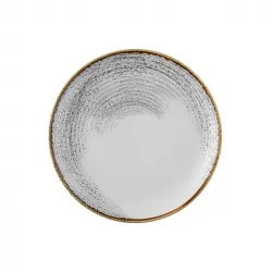 Купить тарелка мелкая 28,8см, без борта, цвет jasper grey, studio prints homespun accents hajgev111 – цена от завода, доставка до двери | RuOborudovanie.ru